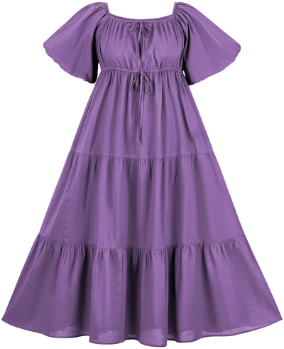 Belle Maxi Chemise Limited Edition Purple Thistle