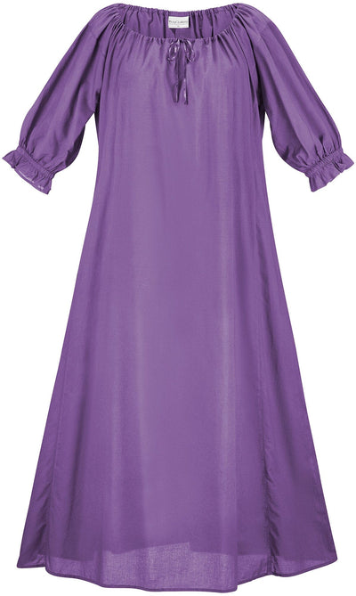 Brigid Maxi Chemise Limited Edition Purple Thistle