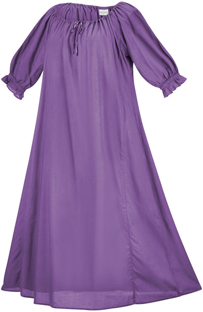 Brigid Maxi Chemise Limited Edition Purple Thistle