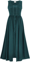 Brigid Maxi Overdress Limited Edition Teal Peacock