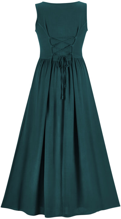 Brigid Maxi Overdress Limited Edition Teal Peacock