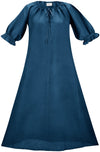 Brigid Maxi Chemise Linen Limited Edition Blues