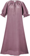 Brigid Maxi Chemise Linen Limited Dusty Rose