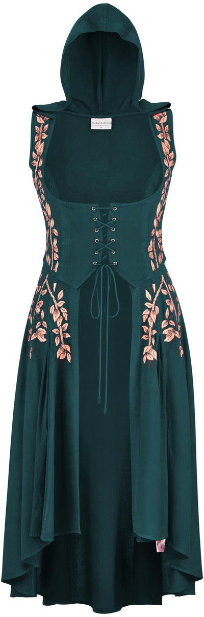 Tauriel Maxi Overdress Limited Edition Teal Peacock